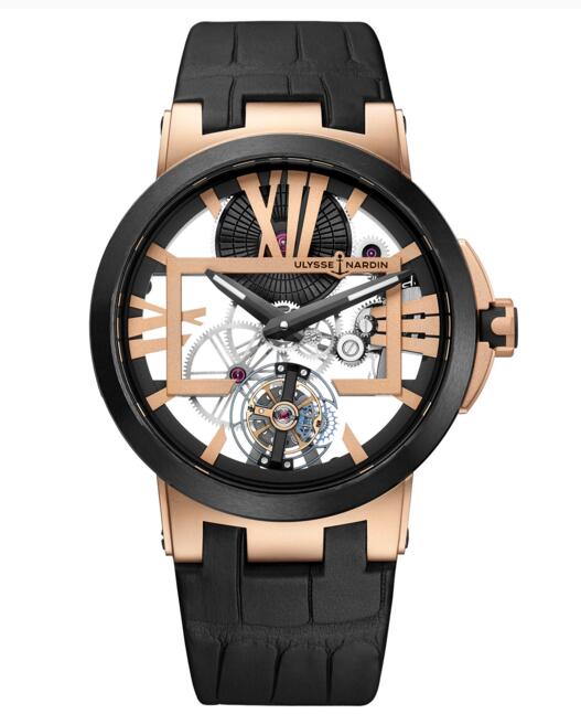 Luxury Replica Ulysse Nardin Executive Skeleton Tourbillon 1712-139 2018 watch